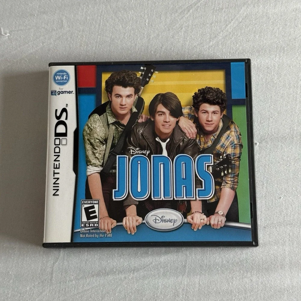 Disney Jonas Nintendo DS Game w/ Manual 2009‎ Y2K 2000s Brothers